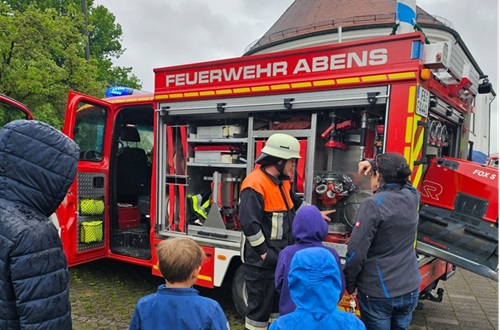 Tatü-Tata - die Abenser Feuerwehr ist da!