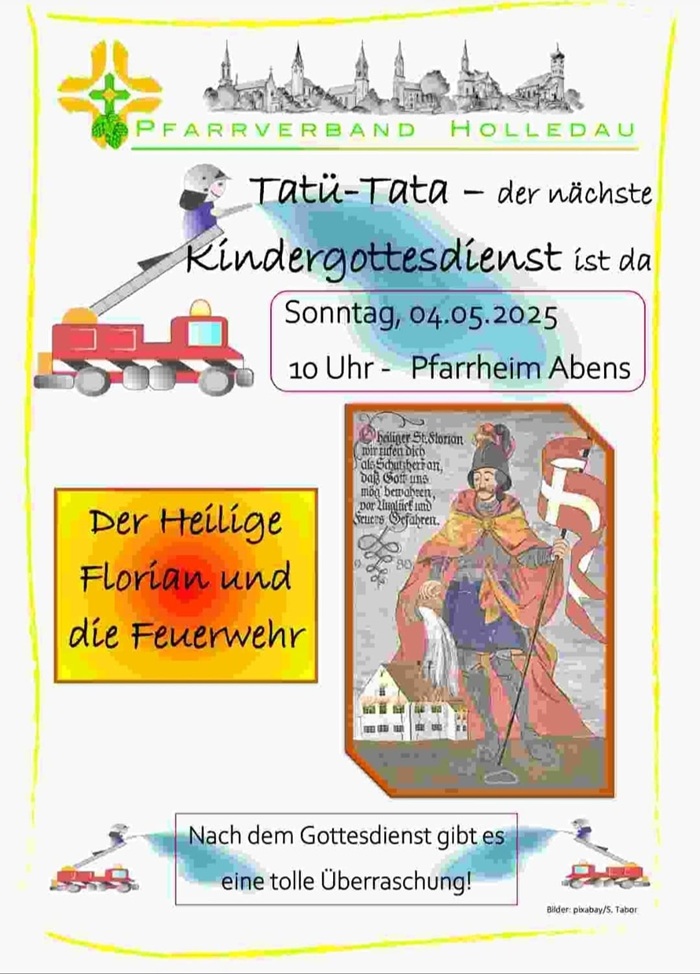 Plakat Kindergottesdienst
